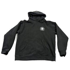 Barbell Brigade Mens Rebirth Hoodie Cotton Black Pullover Poly Sweatshirt Sz M